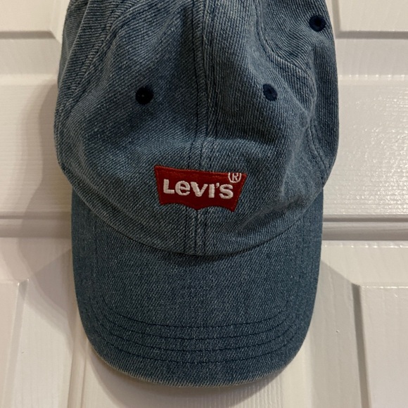 Levi's Classic Blue Denim Hat - Picture 8 of 11